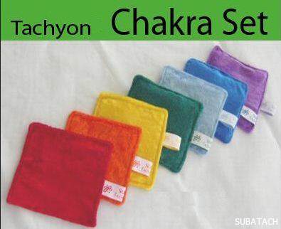 Tachyon Chakra Kissen, kleines Set